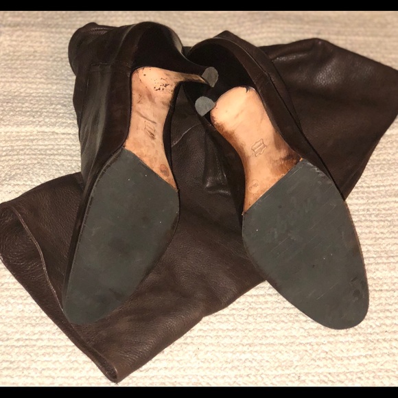 Vince Camuto brown leather boots 👢 - Picture 3 of 4